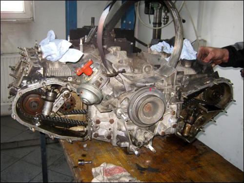Motorreparatur