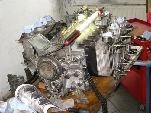Motorreparatur