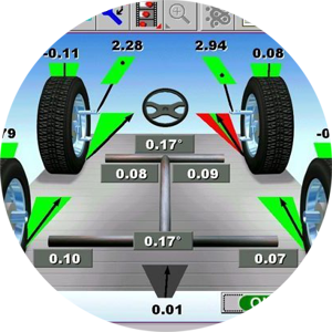 Fahrwerksvermessung